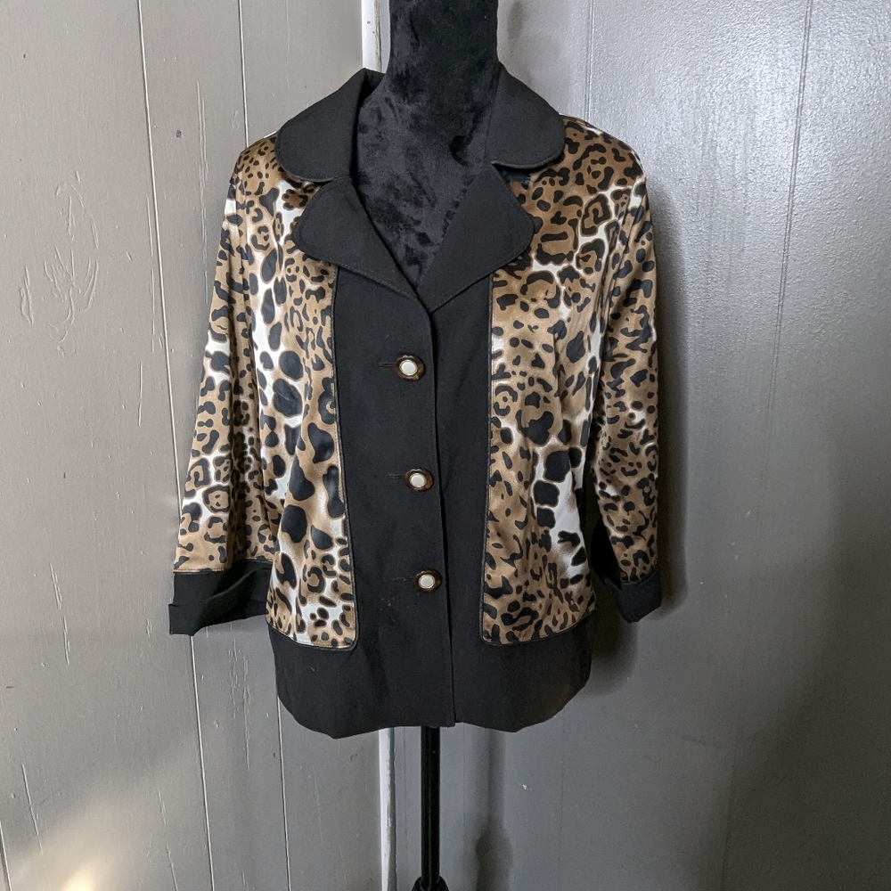 SeaSun Women's Leopard Blouse